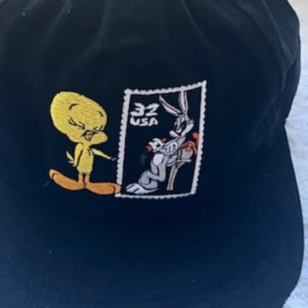 NEW‎ Vintage 1997 Bugs Bunny & Tweedy kids cap Looney Tunes adjustable hat